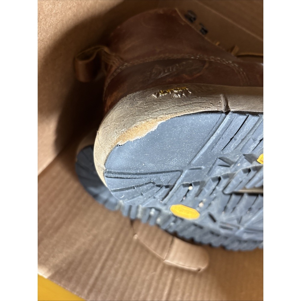 Danner Logger 917 Wood Thrush Boots Women's 7‎ Leather Vibram Sole Blem - Picture 10 of 10